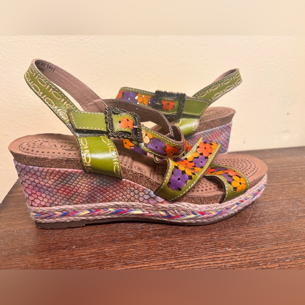 L'artiste Spring Step Sandals Size 40 - Picture 4 of 6